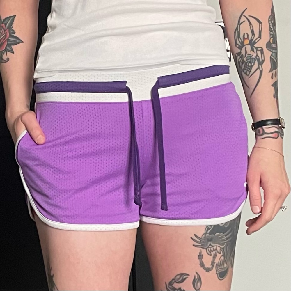 Nike Purple Athletic Shorts